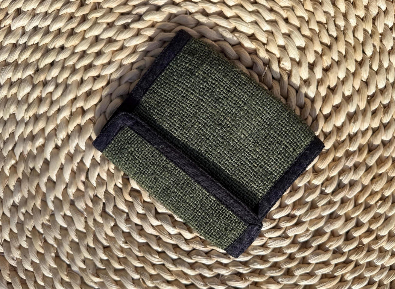 Handmade Hemp Wallet | Eco-Friendly Cardholder | Vegan Gift| Free Shipping