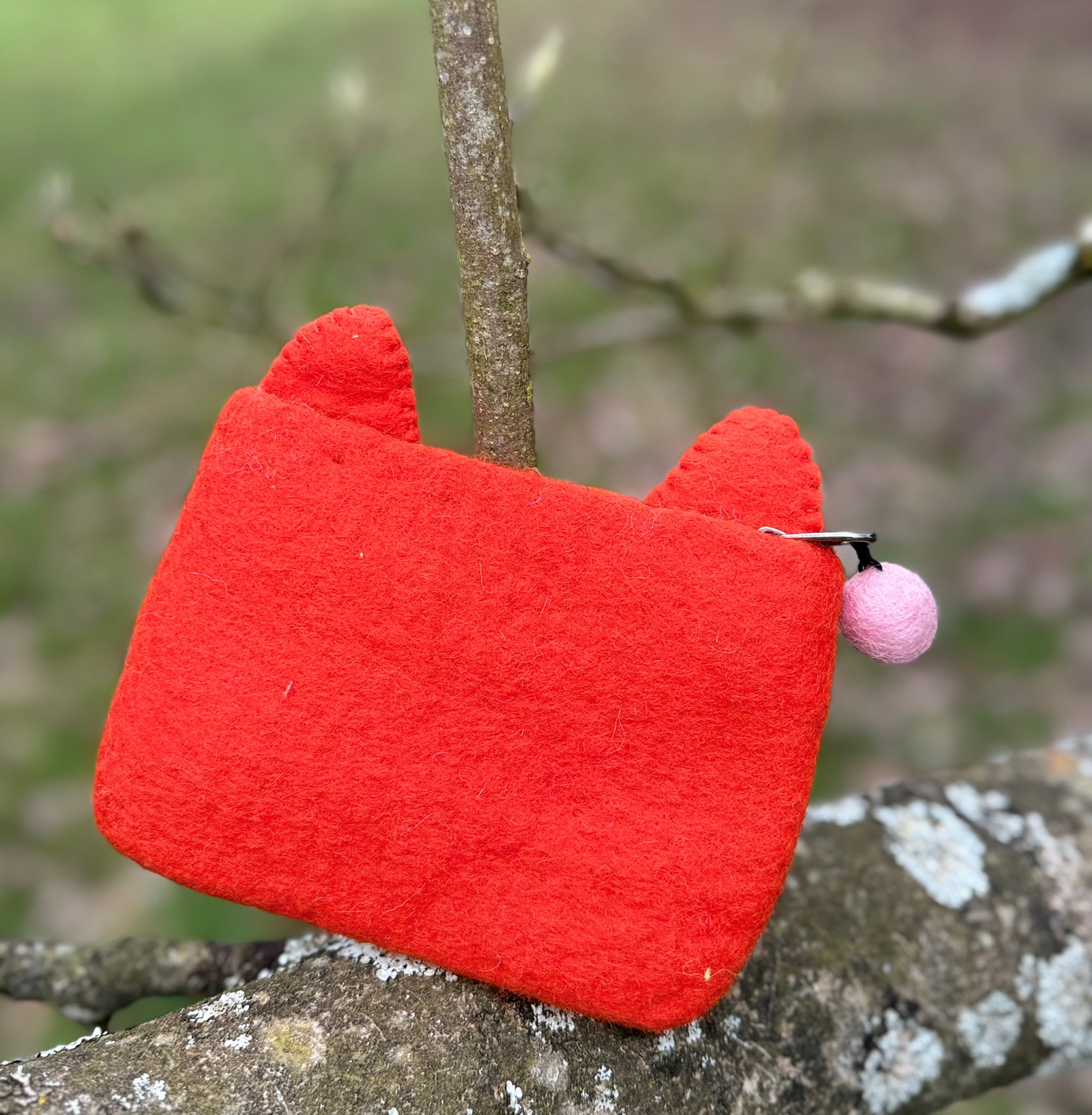 Handmade Cute Felt Coin Pouch| Eco-Friendly Wallet |Sustainable Gift |Free Shipping