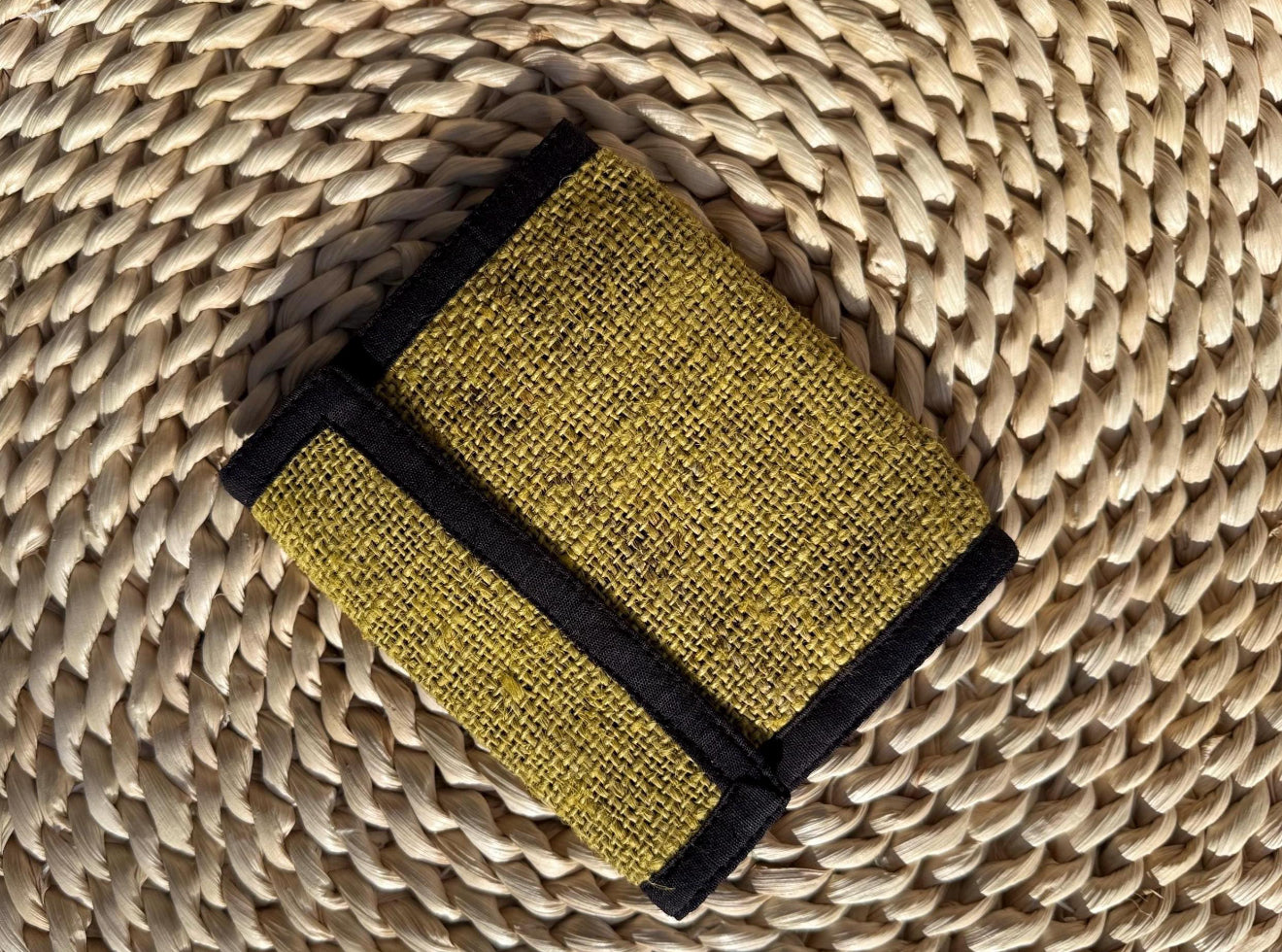 Handmade Hemp Wallet | Eco-Friendly Cardholder | Vegan Gift| Free Shipping