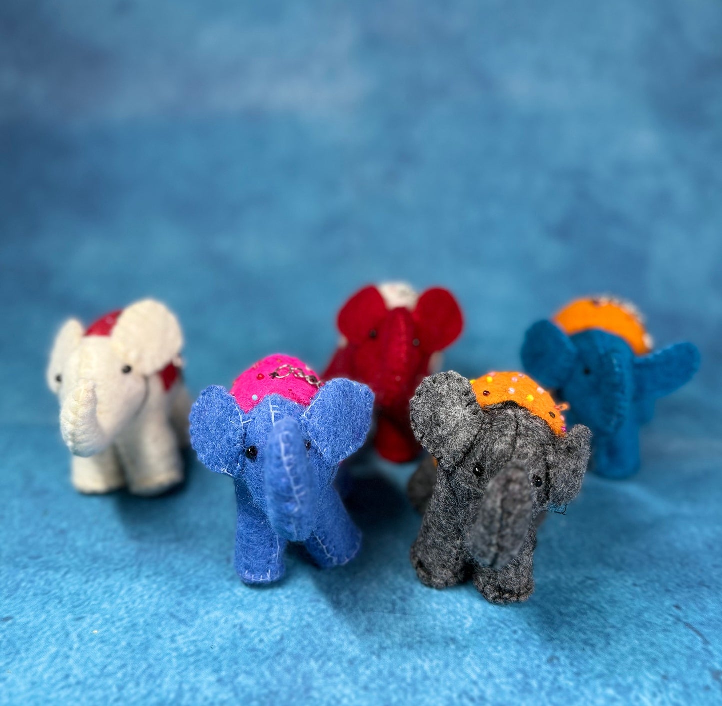 Handmade Felt Elephant | Sustainable Wool Decor & Gift | Fair Trade | Eco-Friendly Toy