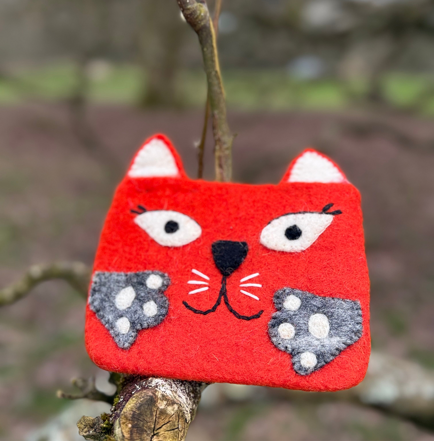 Handmade Cute Felt Coin Pouch| Eco-Friendly Wallet |Sustainable Gift |Free Shipping