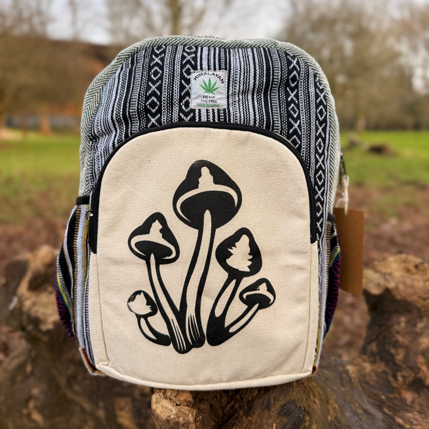 Sustainable Hemp Backpack | Handmade & Durable | Perfect for Everyday Outing,Travel, School & Hiking | Free Delivery Uk