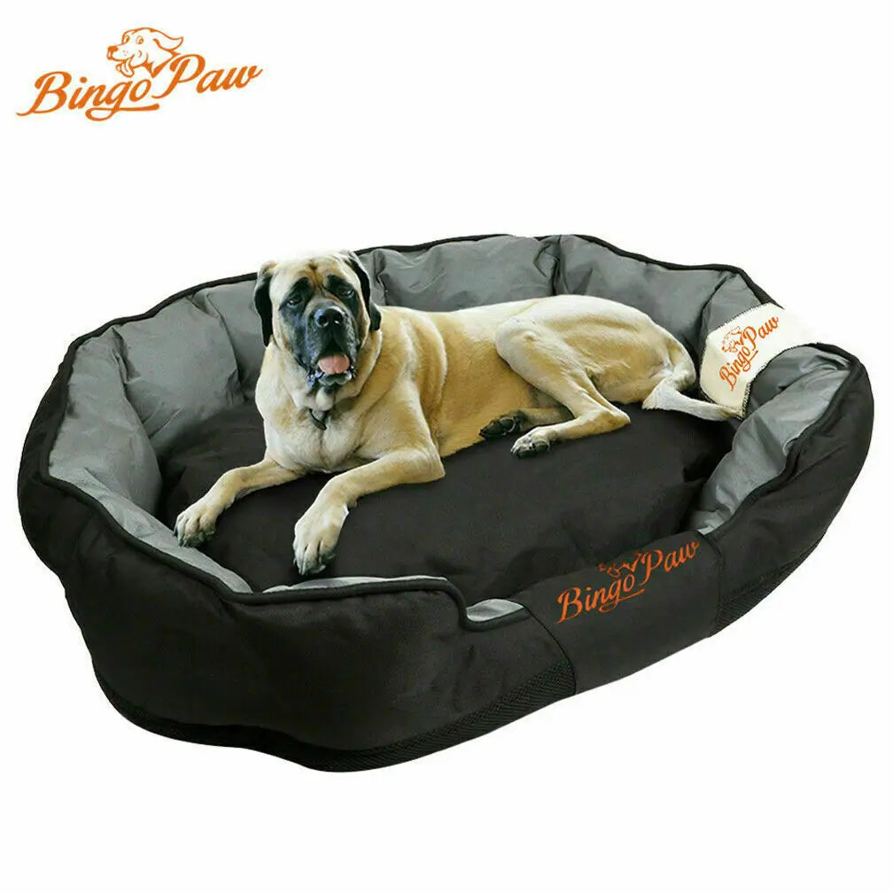 Jumbo Comfy Sofa for Large Dogs -  Waterproof Orthopaedic Dog Bed