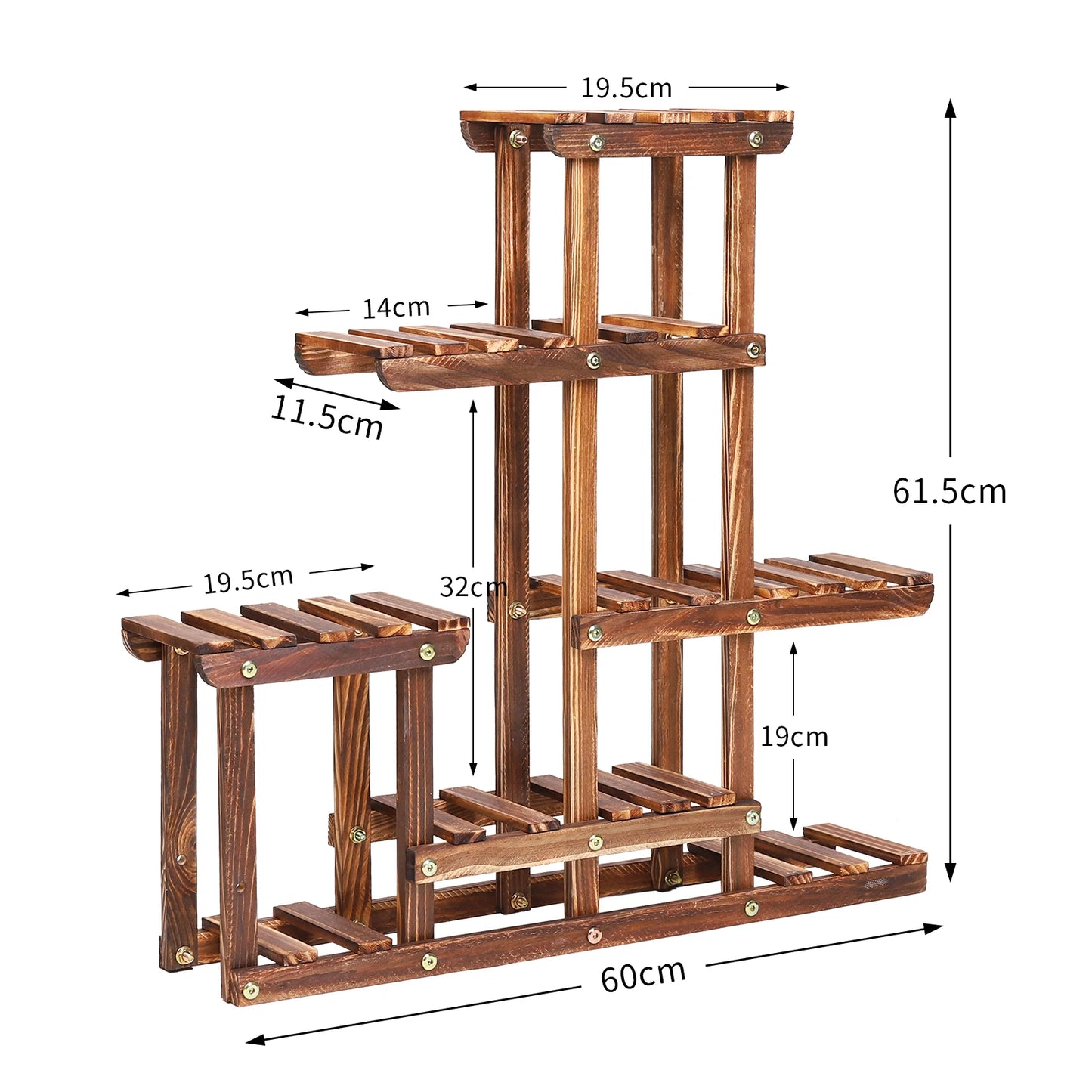 Multi-Tiered Succulent & Flower Display Rack