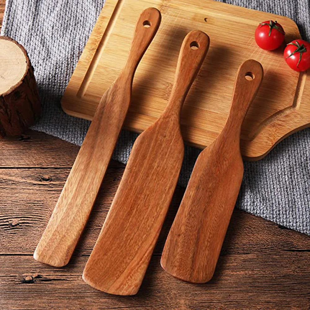 🌿 Eco-Friendly Wooden Kitchen Tool 1-7pcs/set