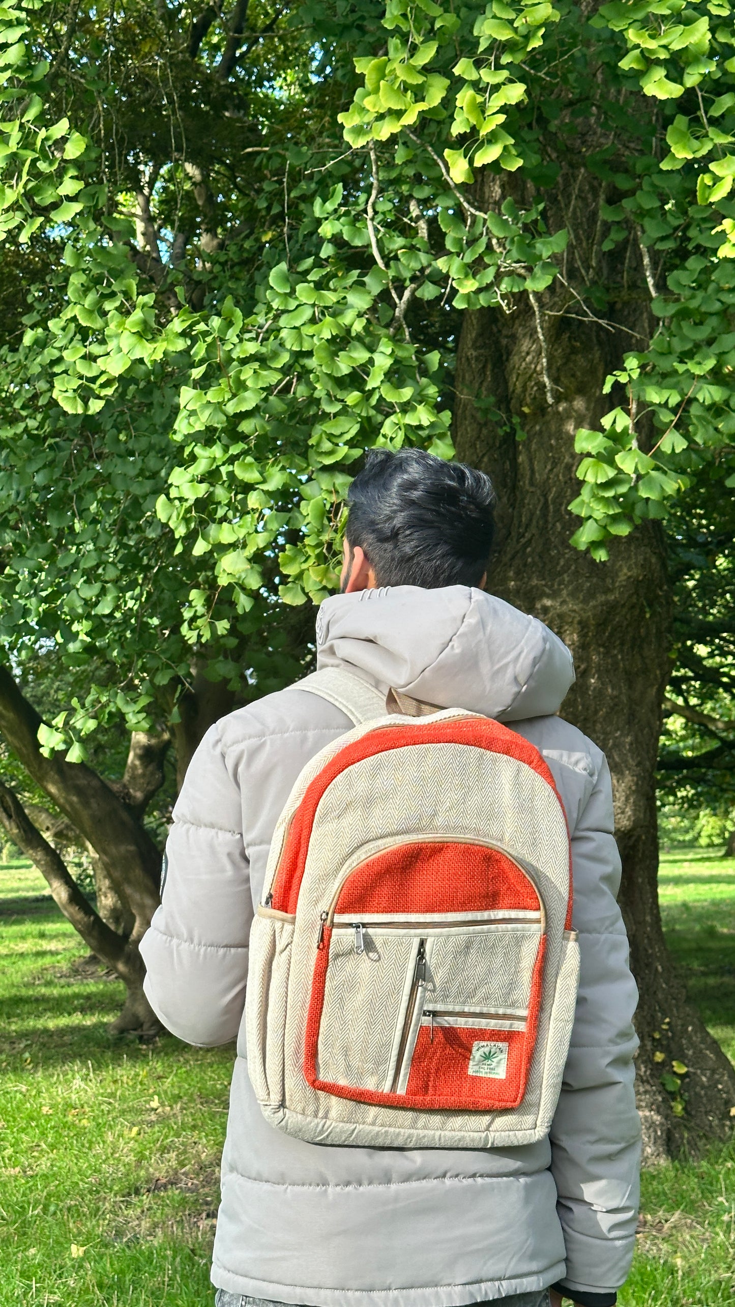 Eco-Friendly  Hemp Backpack – Durable, Stylish, and Sustainable | 7 Pocket | 100% THC Free |3-Day UK Delivery!