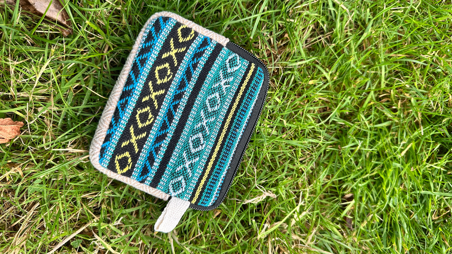 Eco-Friendly Hemp Coin Purse – Compact Wallet with 2 Zipper Pockets | Sustainable, Handmade in Nepal |  Free 3-Day UK Delivery