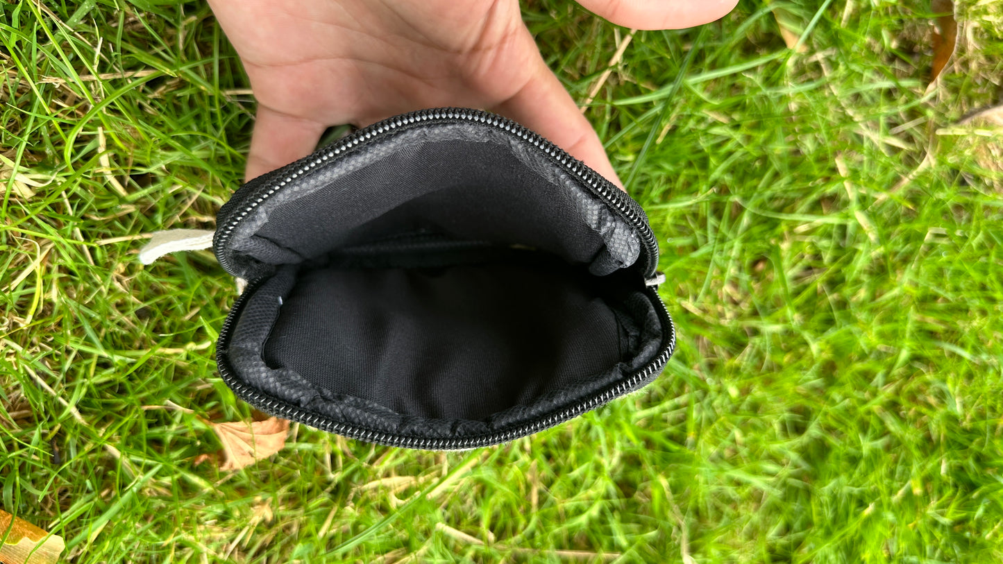 Eco-Friendly Hemp Coin Purse – Compact Wallet with 2 Zipper Pockets | Sustainable, Handmade in Nepal |  Free 3-Day UK Delivery