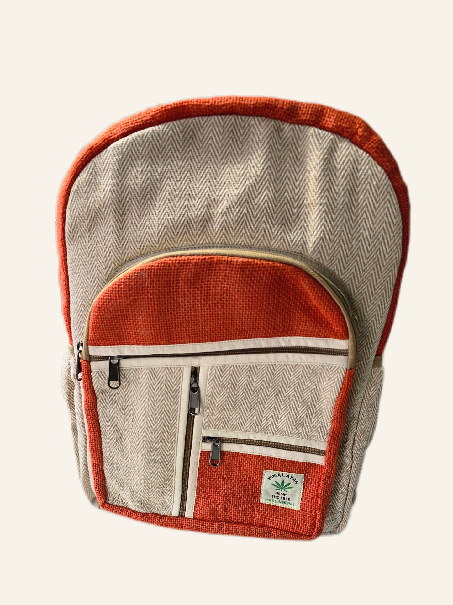 Eco-Friendly  Hemp Backpack – Durable, Stylish, and Sustainable | 7 Pocket | 100% THC Free |3-Day UK Delivery!